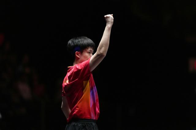 王楚钦“复仇”莫雷加德 晋级WTT总决赛男单四强